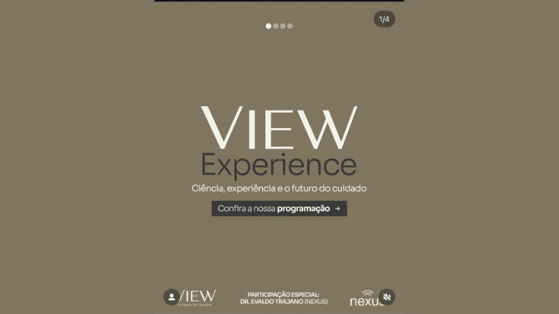A Clínica View celebrou os primeiros passos com o evento View Experience, marcando o início de uma nova jornada em saúde e inovação.